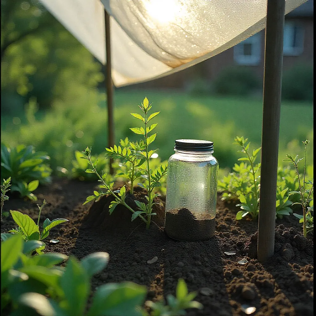 Low-water container gardening techniques